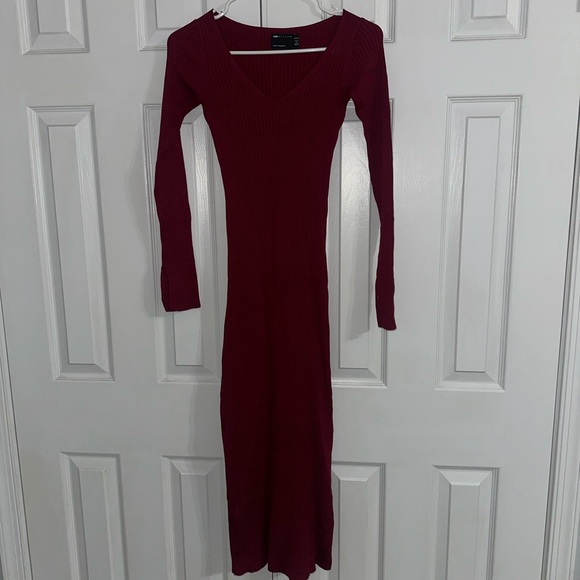 ASOS Maternity Ribbed Knit Sweater Dress - Picture 2 of 4